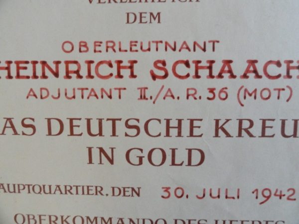 Gold German Cross Grouping (#28013)
